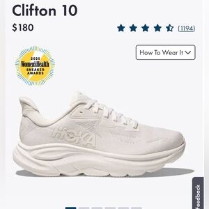 Hoka Clifton 10 Extra Wide